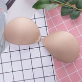 Push Up Seamless Underwear No Steel Rim Silicone Bra - Flemme Flair
