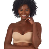 Invisible Strapless Half Cup Traceless Sexy Gathering Bra One-piece Invisible Wedding Dress Off-shoulder Bra For Women - Flemme Flair