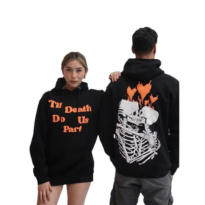 Fashion Casual Hooded Men's Women's Pullover