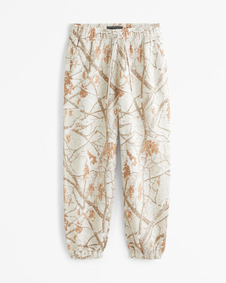 Digital Printed Fleece Couple's Pants Trousers