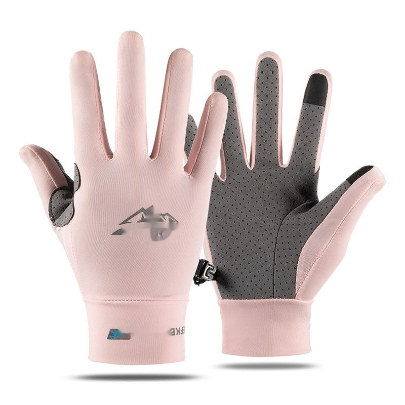 Leaks Sweat-absorbent  Breathable Bicycle Riding Non-slip Gloves