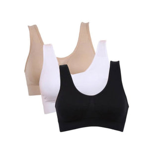 Underwear Women's Bra, Vest-Style No Rim Sports Thin Bra