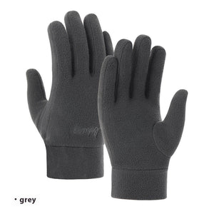 Autumn And Winter Warm Polar Fleece Gloves Riding Thick Fashion