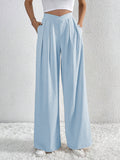 Women's Casual Wide-leg Pants Loose Trousers