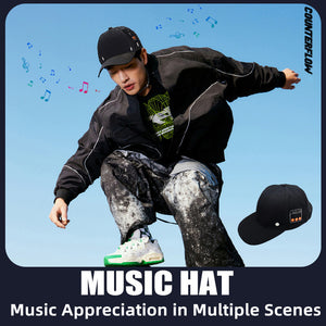 Bluetooth-compatible Music Hat Tennis Music Listening