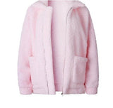 Casual Coat Female Autumn Winter New Europe And The United States Fur Wool Loose Coat