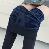 Fashionable Warm Fur Leggings Winter Body Legs Keep Warm