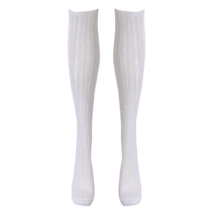 Autumn And Winter Explosions Cotton Letters In The Tube Long Socks Over The Knee Pile Of Socks Women's Knit Tide Socks