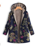 winter Amazon WISH European and American new women's clothing hooded plush shirt plush jacket