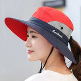 Outdoor Sunshade Hat Couple Fisherman's Hat