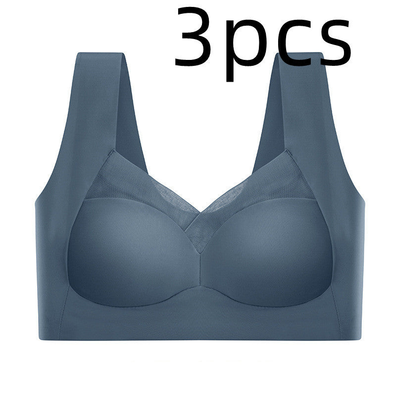 Women's Ice Silk Seamless Sports Bra