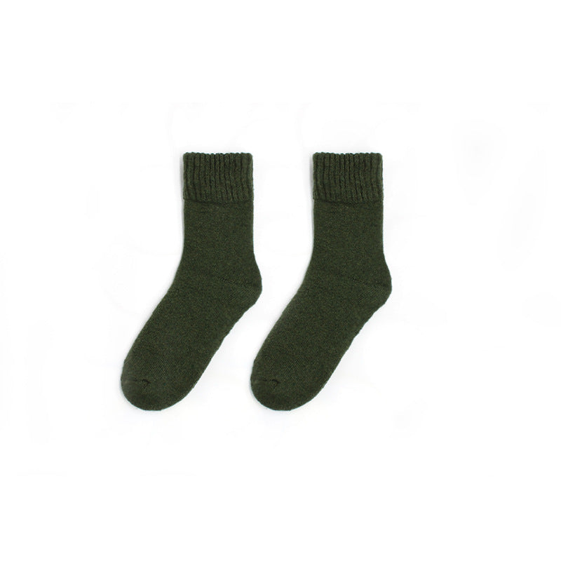 Wool Socks Autumn And Winter Thickening Women