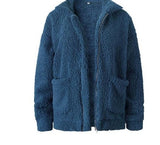 Casual Coat Female Autumn Winter New Europe And The United States Fur Wool Loose Coat