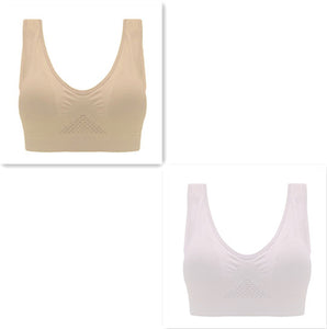 Fashionable Simple Breathable Fitness Sports Bra