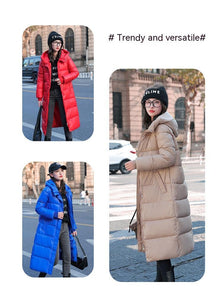 Women's Medium Length Slim Down Jacket