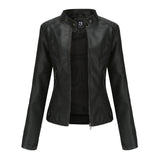 European And American Women's Leather Jackets