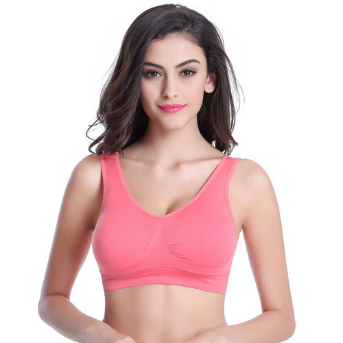 Bra One Piece Thin Style Sports Yoga Vest Bra