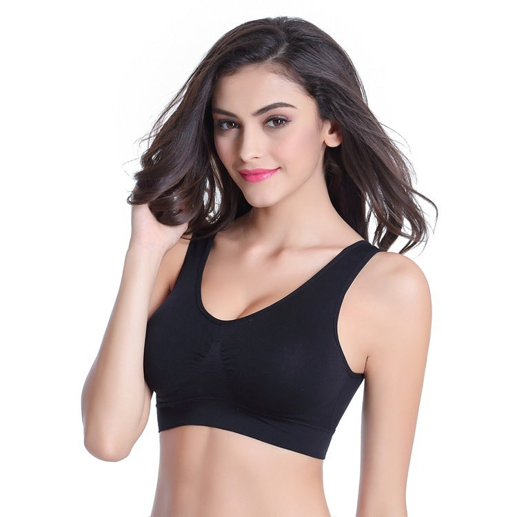 Bra One Piece Thin Style Sports Yoga Vest Bra