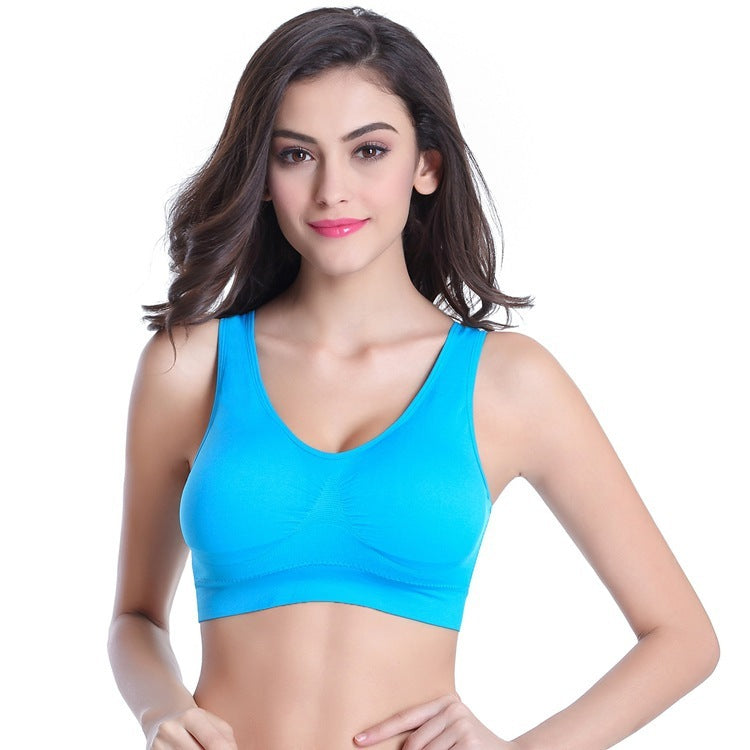 Bra One Piece Thin Style Sports Yoga Vest Bra