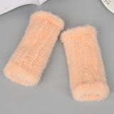 Thickened Warm Winter Wristband Mid-length Gloves