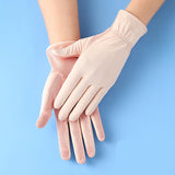 Ice Silk Gloves Sunscreen Women Uv Protection Outdoor Thin Style