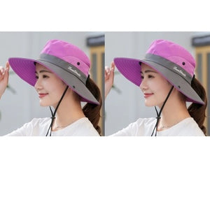 Outdoor Sunshade Hat Couple Fisherman's Hat