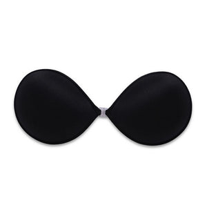 Breathable Seamless Push Up Strapless Invisible One Piece Silicone Bra