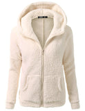 Women's Fashion Jacket Hooded Sweater Sweater