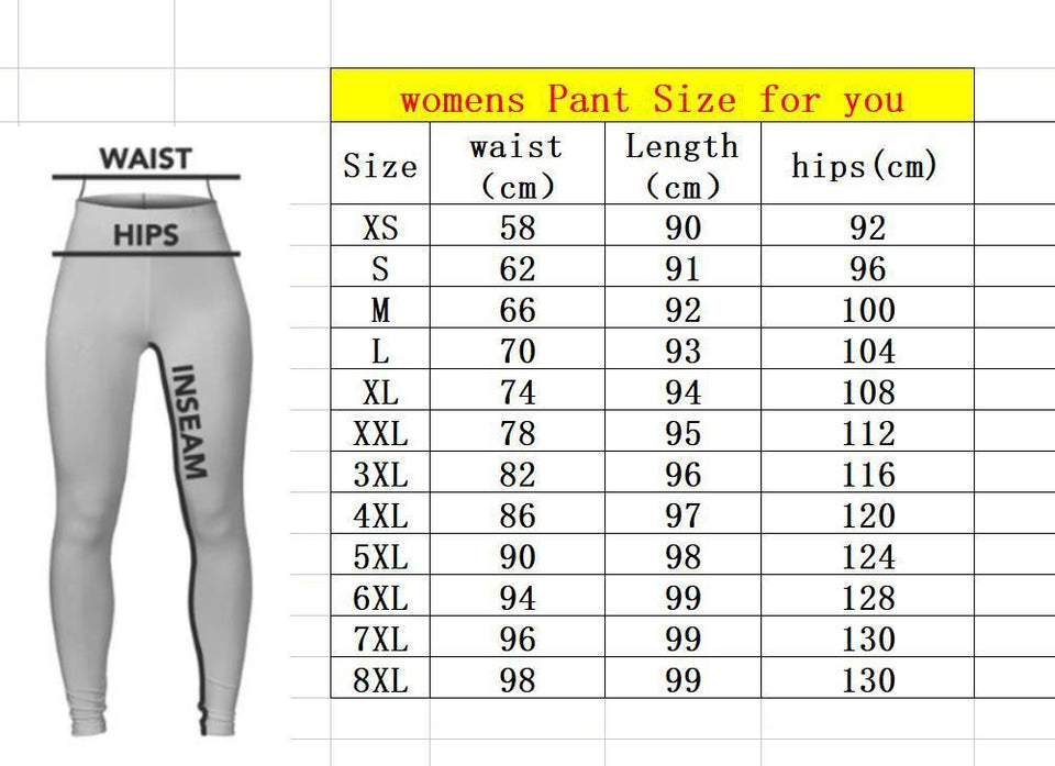 3D Printing High Waist Sexy Hip Yoga Pants