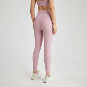 Rib Yoga Pants Women's High Waist Hip Lift Stretch