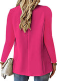 Polyester Autumn Long Sleeve Solid Color Cardigan Small Suit Jacket For Women