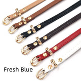 Spring And Summer Children's Thin Belt Stylish Simple And Versatile Dress Matching Clothing Belt