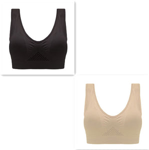 Fashionable Simple Breathable Fitness Sports Bra