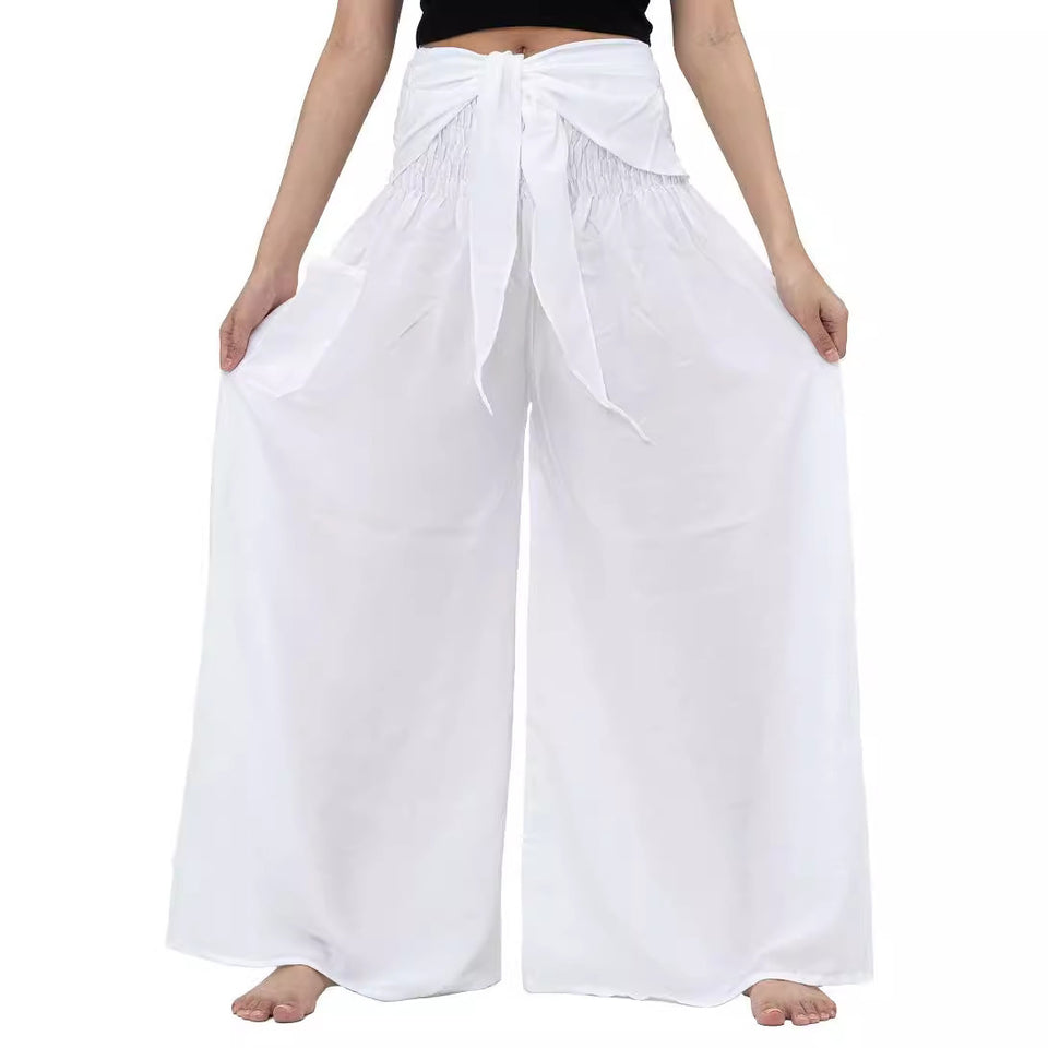 Super Soft Breathable Waist Slimming Urban Casual Women's Wide-leg Pants