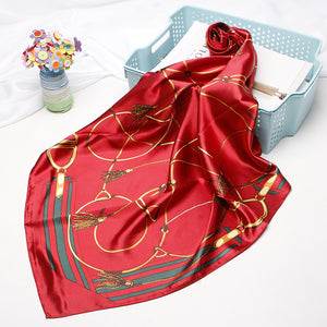 High-end Versatile Vintage Printed Scarf Women's Workplace Scarf