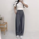 Women's Minimalist French Collar Jacket And Pants