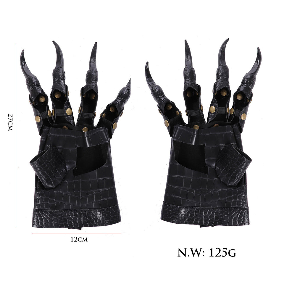 Makeup Props Accessories Carnival Cosplay Dress Up Gloves Dragon Claw