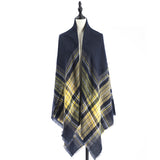 Women's Cashmere-like Plus-sized Double-sided Qicaigei Scarf Shawl