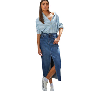 Women's Fashion Slimming Denim Skirt