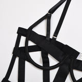 Complex Craft Strapped Cross Sexy Lingerie Bodysuit