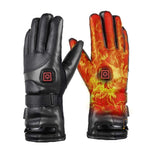 Warm gloves for outdoor cycling in winter