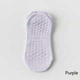 Women's Pure Cotton Non-slip Silicone Indoor Fitness Pilates Socks