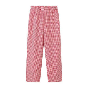 Women's Fashion Plaid Casual Pants