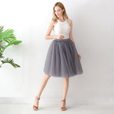 Puff Skirt Pleated Skirt Mesh Skirt Adult Skirt A-Line Skirt