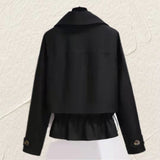 Women's Korean-style Loose Height Versatile Short Coat