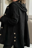 Women's Hooded Loose Corduroy Casual Jacket