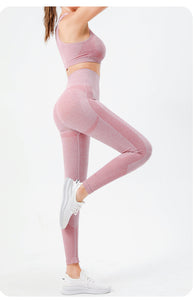 Women's High Waisted Leggings Are Breathable Elastic Shaping And Suitable For Running Yoga And Exercise