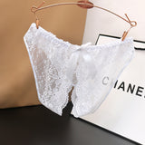 Ladies Low Waist Lace Transparent Free Panties