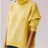 Women's Long-sleeved Pullover Solid Color Sweater