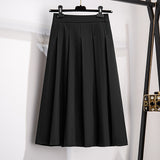 A- Line Skirt Slimming And Fashionable Summer Skirt Fat Sister Plus Size